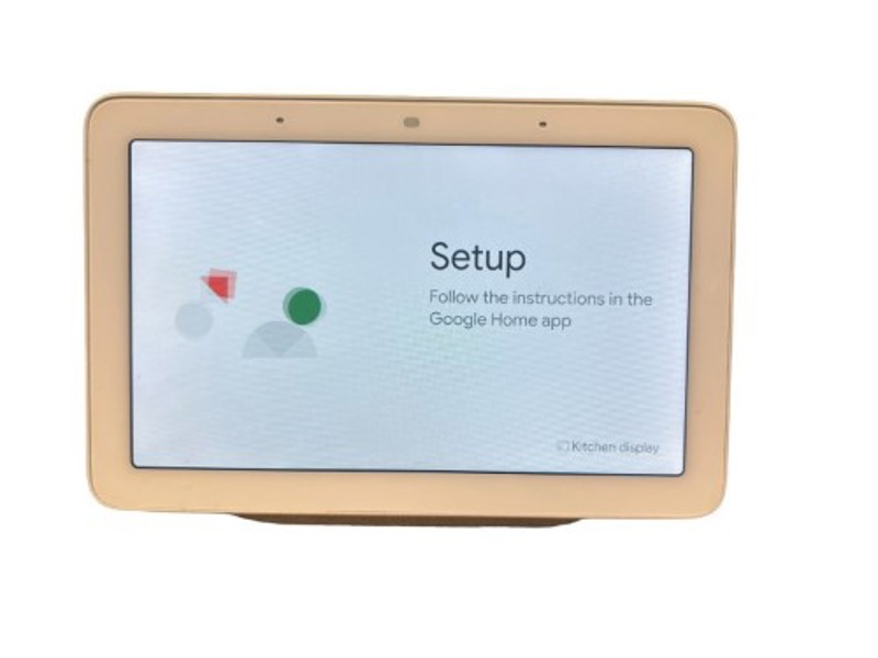 Google Nest Hub Model: H1A Google Home Hub 7 Screen Display - White