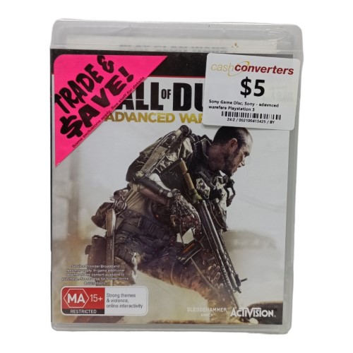 Adavnced Warefare Playstation 3 (PS3) 002100415425 Cash Converters