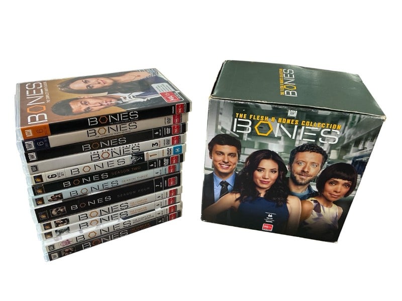 DVD Bones - 66 Disc Set, The Flesh And Bones Collection