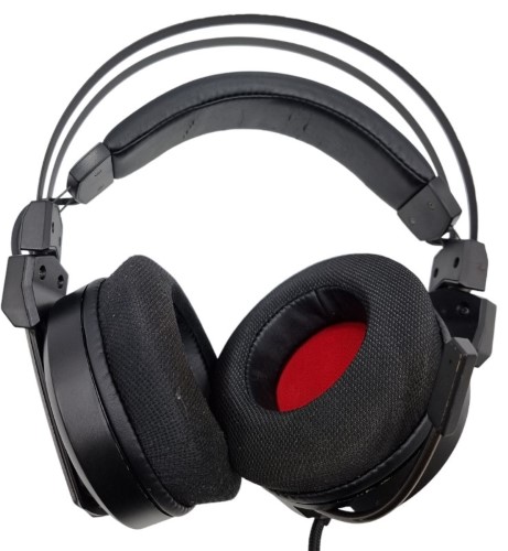 Msi Immerse Rgb Glow Virtual 7.1 Gaming Headset With Travel Case Black