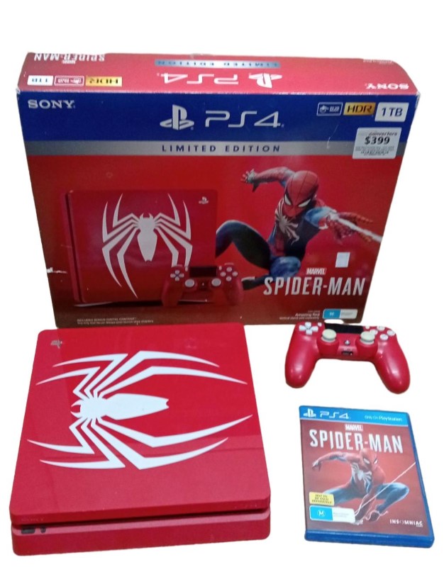 Spider Man Ps4 Console Target Near Me Sony Playstation (PS4