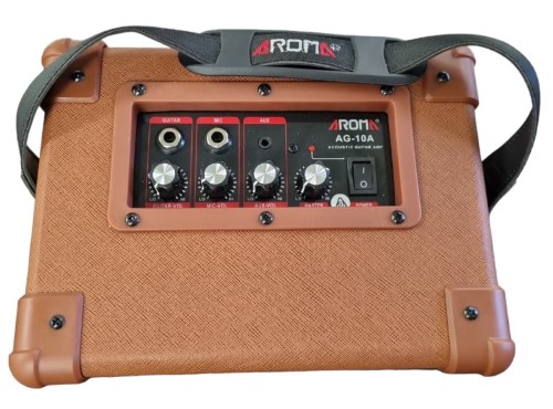 Acoustic Guitar Amp 10W Portable Guitar Amplifier Distortion Clean