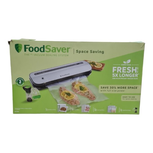 Foodsaver Cut And Seal Machine, Moist, Dry, Marinate, Pulse Settings