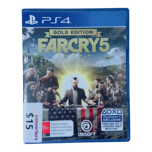 Farcry 5 Gold Edition Playstation 3 (PS3) 043800083459 Cash Converters