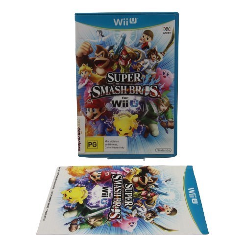 Super Smash Bros For Wii U Nintendo Wii U 026300087899 Cash Converters