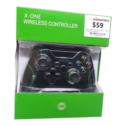 Generic Wirelss Controller For Xbox One Xbox One Black 002000460869