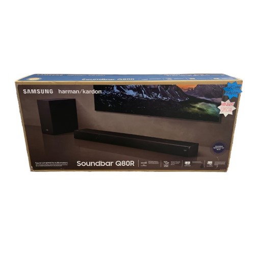 Samsung 5.1.2Ch Sound Bar & Subwoofer Combo Hwq80r Black 039100375235