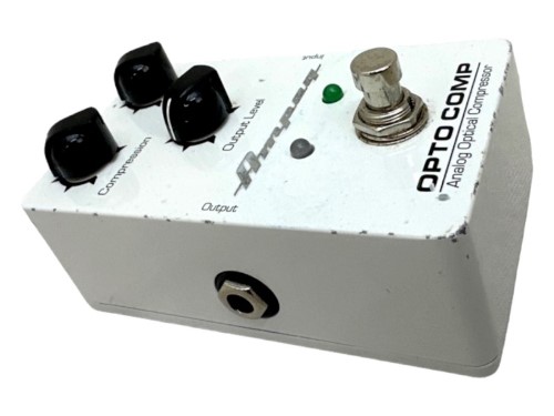 Ampeg Bass Analog Optical Compressor Pedal White