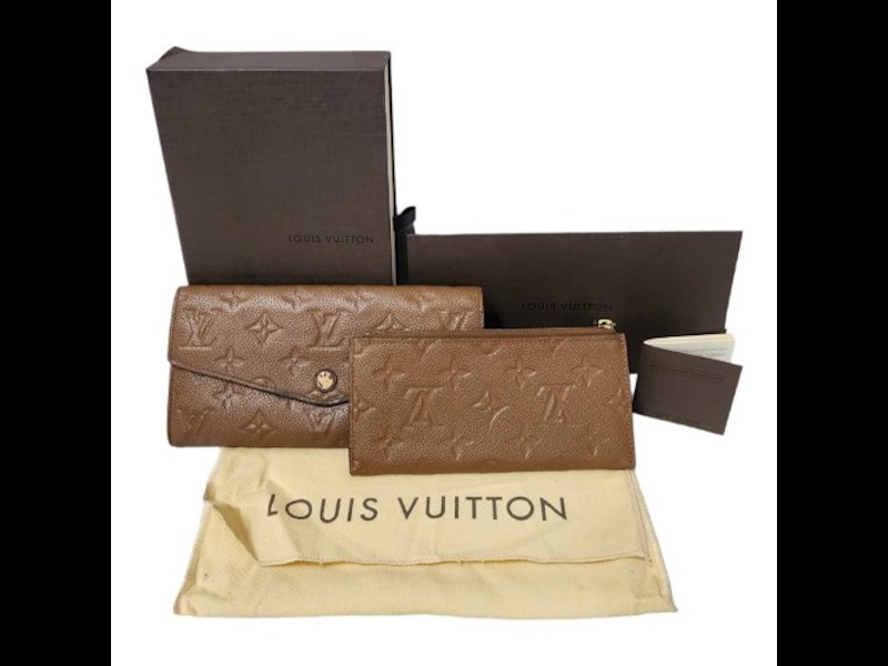 Louis Vuitton Monogram Portefeuille Curieuse Wallet W/Box M60408