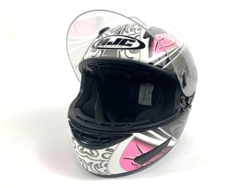 Hjc Helmets Draco Xs Motorcycle Helmet Pink/White/Grey Pink