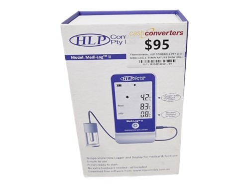 Hlp Controls Pty Ltd Temperature Data Logger And Display For Medical N