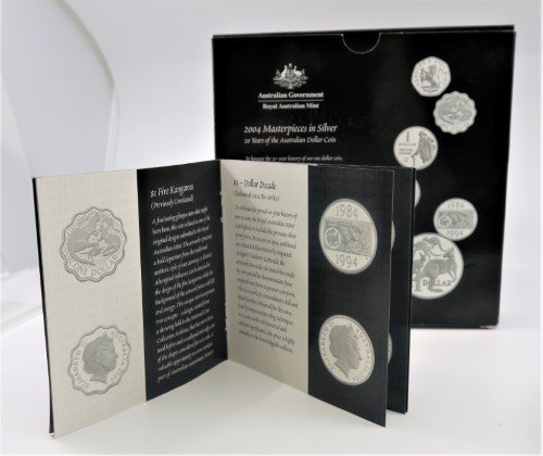 Royal Australian Mint 20 Years Of The Australian Dollar Coin Silver