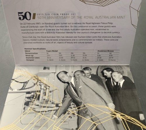 2015 Six Coin Proof Set White 027500512687 Cash Converters