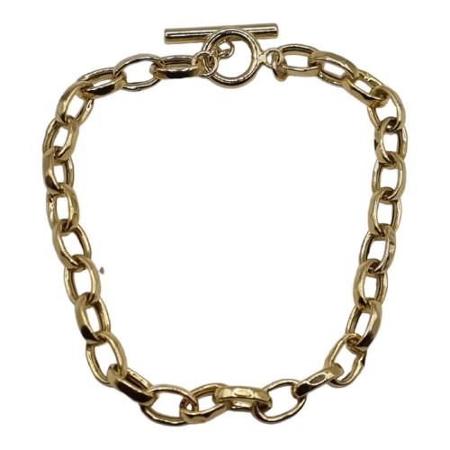 3.3G 14K Yellow Gold Bracelet 14ct Yellow Gold Bracelet 19cm 3.3G