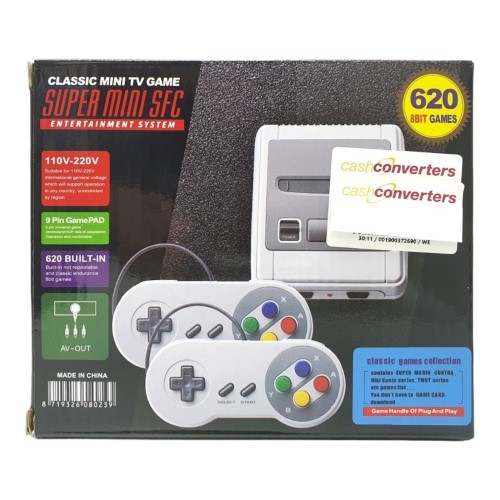 Game Console 620 In 1 S910Gameconsole620in1 Grey 001900372689 Cash