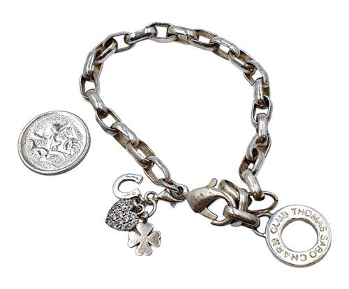 Thomas Sabo Silver Bracelet 18cm 16.8G 058300004874 Cash Converters