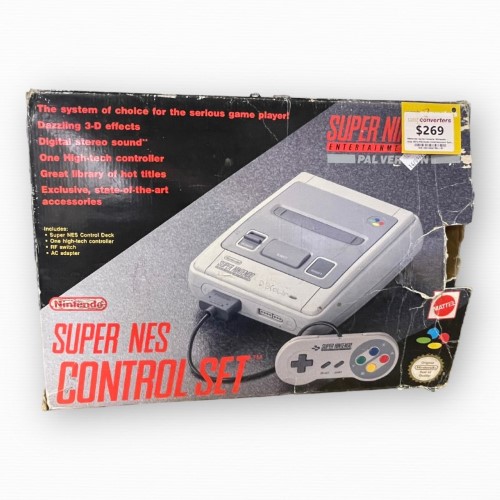 Nintendo Entertainment System (NES) Grey Snsp001A 002100427862