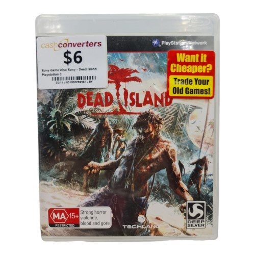 Dead Island Playstation 3 (PS3) 001000289987 Cash Converters