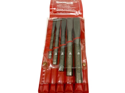 Sidchrome Cold Chisel Set 5 Pce Grey 033900206921 Cash Converters