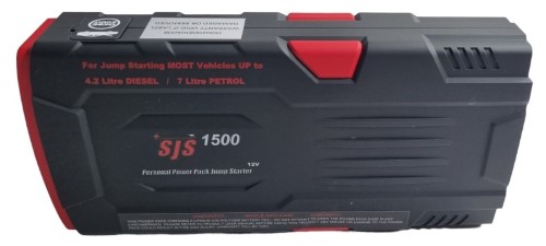 Sjs Personal Power Pack Jump Starter Black 017000143501 Cash Converters