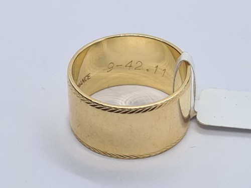 18ct Yellow Gold Ring Size R 050700212165 Cash Converters
