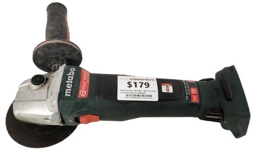 Metabo Wb 18 Ltx Bl 125 Quick Angle Grinder 033800425076 Cash Converters
