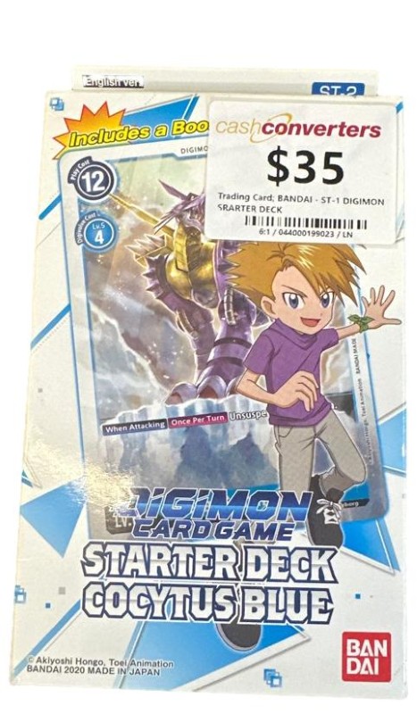 Bandai Digimon Srarter Deck White | 044000199023 | Cash Converters Bandai Digimon Srarter Deck White | 044000199023 | Cash Converters