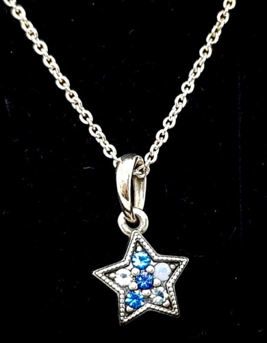 Disney Pandora Ladies Silver Sterling Parks X Castle Star Collier Necklace  in Metallic | Lyst UK