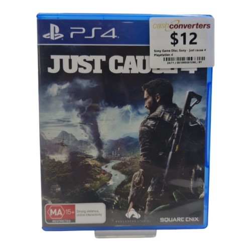 Just Cause 4 Playstation 4 (PS4) 001000301398 Cash Converters