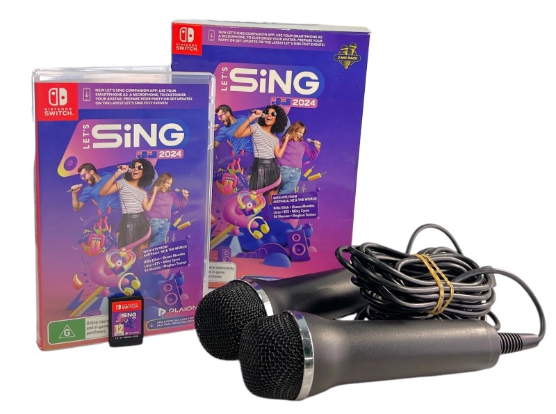 Microphone Let's Sing Queen Switch Lets Sing 2024 Mics