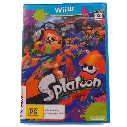 Splatoon Nintendo Wii U 026300083498 Cash Converters