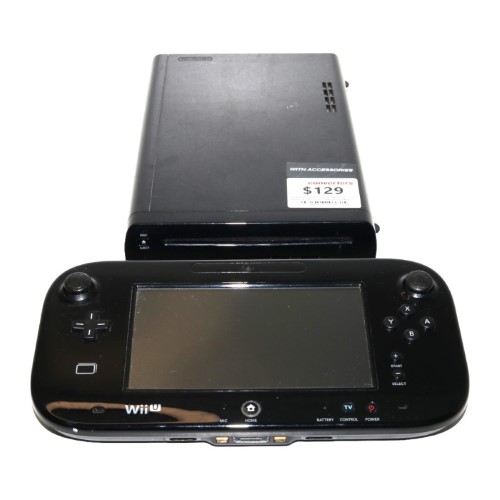 Nintendo Wii U Black Wii U 042000232250 Cash Converters