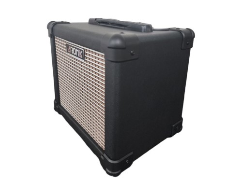 Aroma 10W Portable Guitar Amplifier Distortion Clean Tones Bass Treble