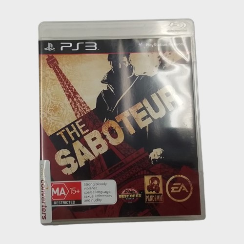 The Sabteur Playstation 3 (PS3) 002900245086 Cash Converters