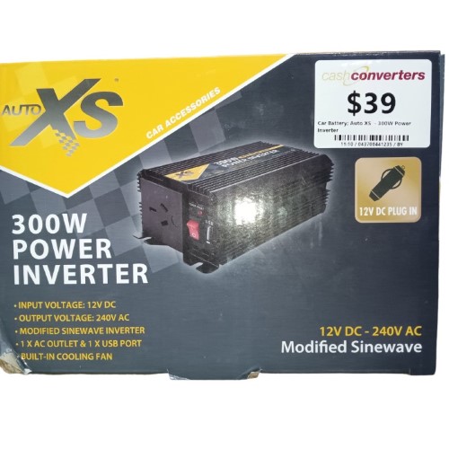 Auto Xs Power Inverter Yellow 043700441235 Cash Converters