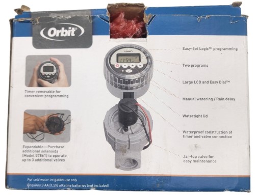 Orbit Irrigation Timer Controller With Valve 024800096419 Cash