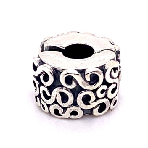 Pandora Serpentine Clip Rrp.$39) Silver Charm | 042500202204 |