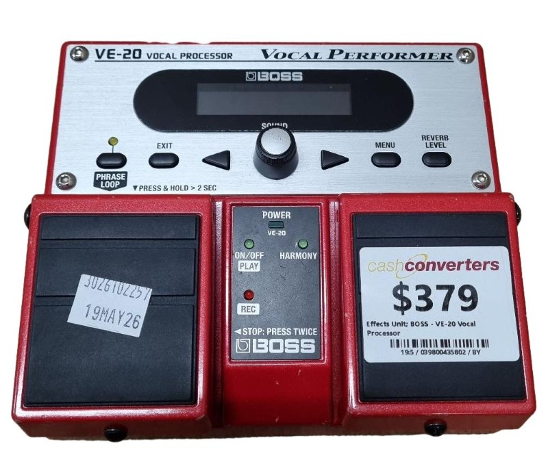 Boss Ve-20 Vocal Processor | 039800435802 | Cash Converters
