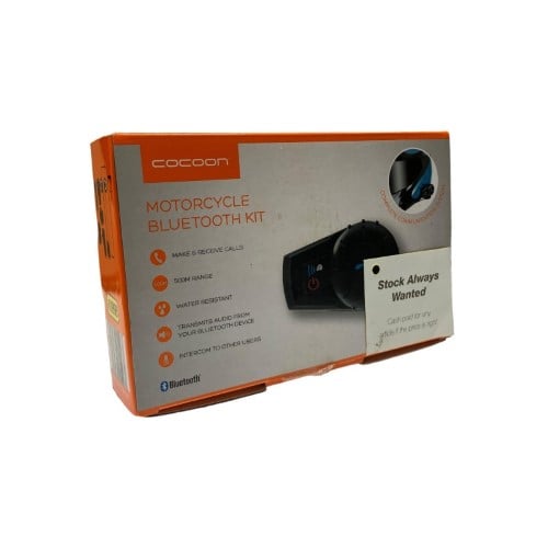 Cocoon Motorcycle Bluetooth Kit Bt42740 Black 002900250557 Cash