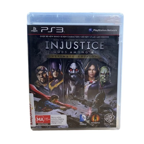 Injustice Gods Among Us Playstation 3 (PS3) 002900247462 Cash