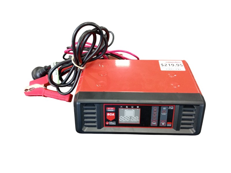Sca Microprocessor Controlled Battery Charger Sca Battery Charger Red | 042700380329 | Cash Converters