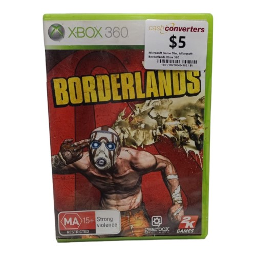 Borderlands Xbox 360 002100424192 Cash Converters