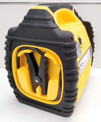 Powertech Jump Starter With Air Compressor Yellow 042900237435 Cash