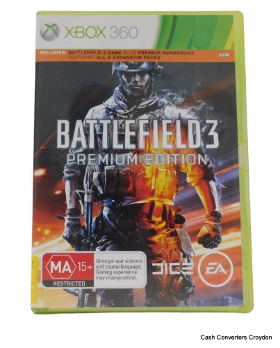 Virus apodo Centro de la ciudad Battlefield 3 [Premium Edition] Xbox 360 | 001400472963 | Cash Converters