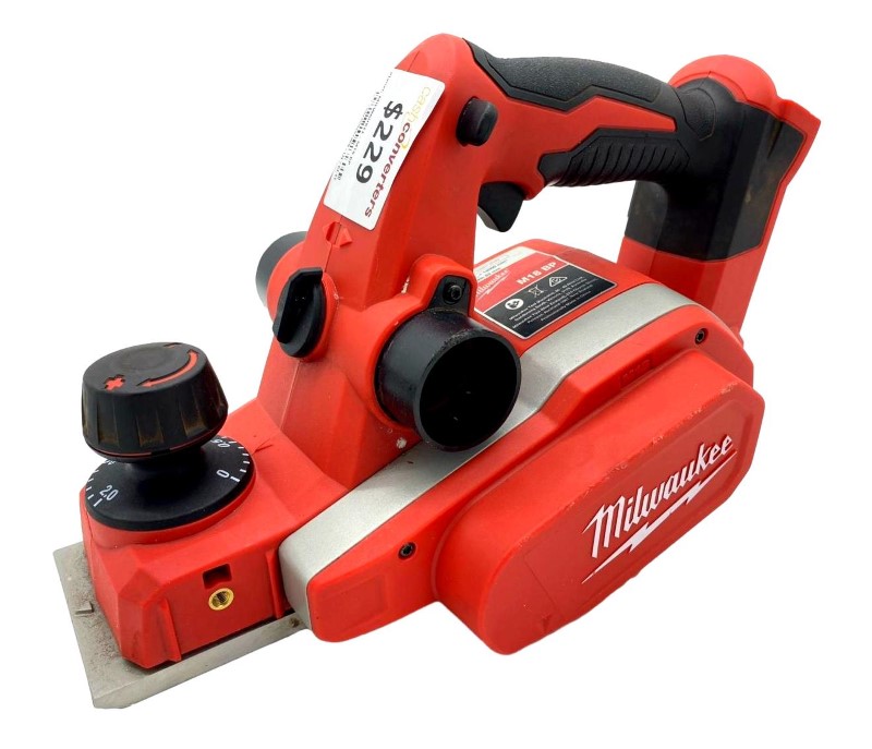 Milwaukee M18 Bp 18V Li-Ion Cordless Planer 042300282468 Cash