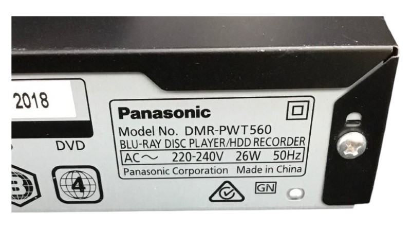 Panasonic DMR-BW550 BLACK ブルーレイレコーダー