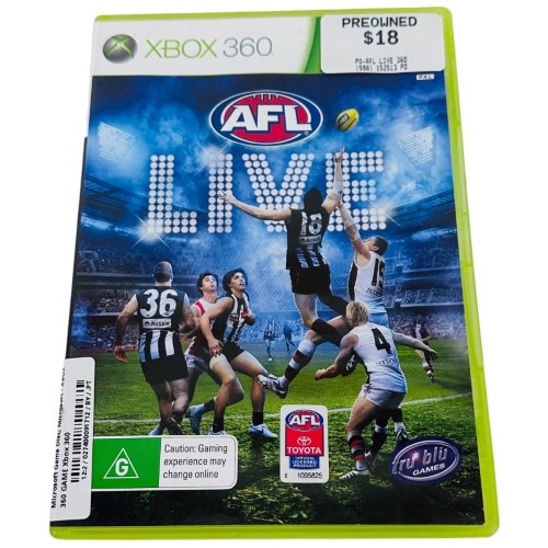 Xbox 360 Game Xbox 360 027400091712 Cash Converters