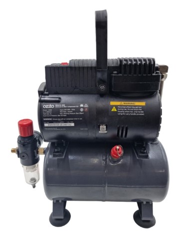 Ozito Mack300 3L 105W Airbrush & Mini Compressor Kit 047000095307