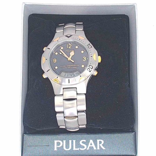 Pulsar Watch Unisex V7010110Ao 043700413850 Cash Converters