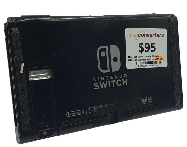 Nintendo Switch Black Hac-001 | 022801140298 | Cash Converters